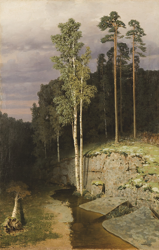 Куинджи Архип Иванович. (1842 - 1910). На Валааме. 1873г.