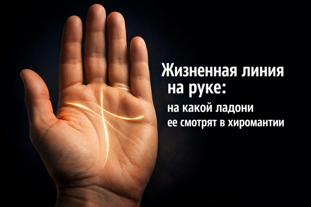   Жизненная линия на руке и ее значение в хиромантии admin