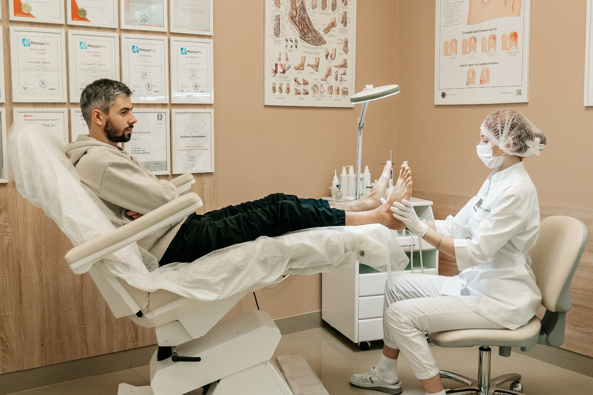 Процедура мкжского педикюра