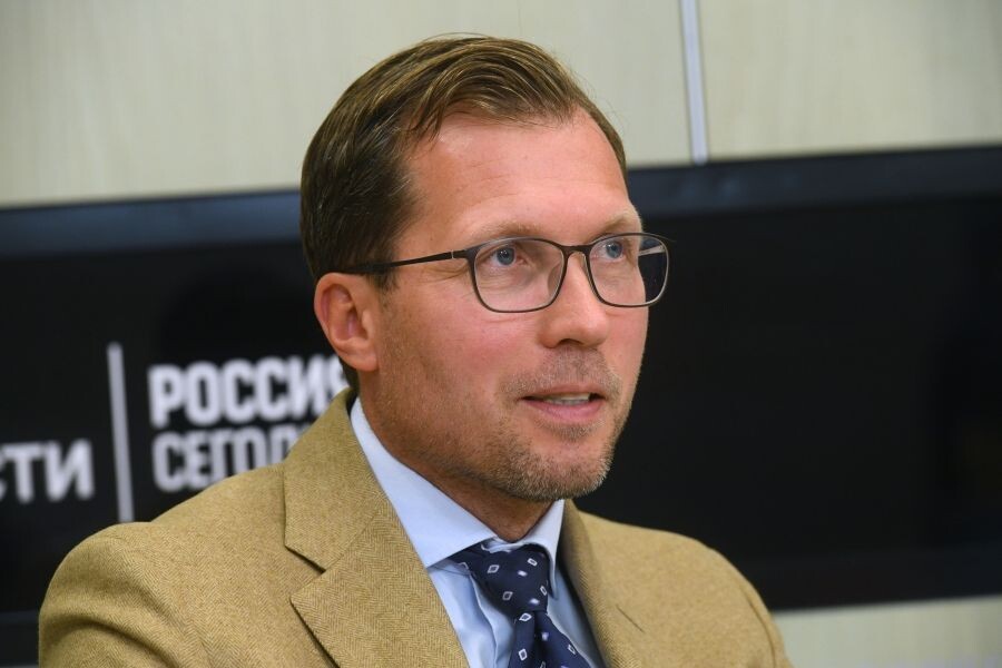    Глава Федерации прыжков на лыжах с трамплина и лыжного двоеборья России Дмитрий Дубровский / Источник: © Владимир Трефилов/РИА Новости