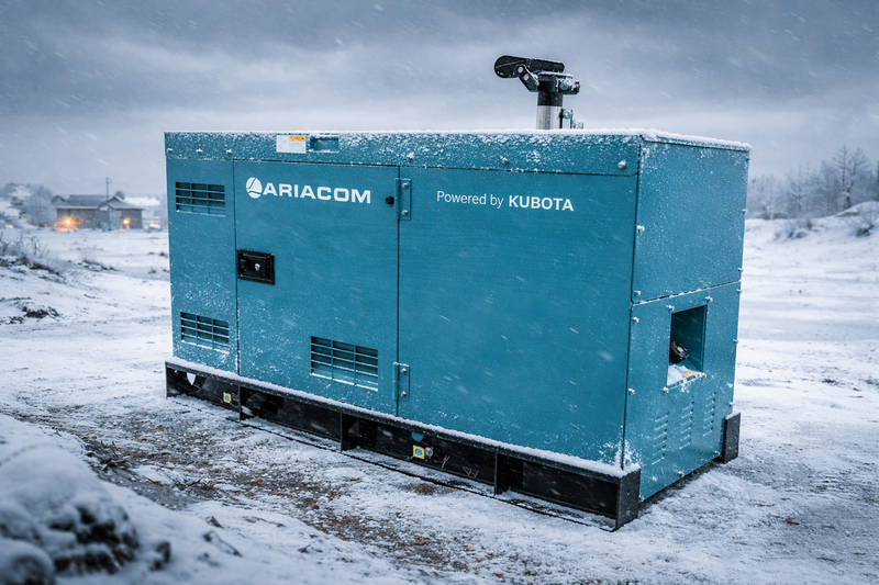 Дизельные генераторы ARIACOM SAR выпускаются в двух климатических исполнениях: