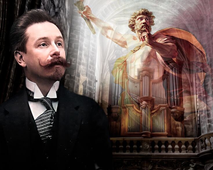 Великое произведение творца "Прометей", первое в свеомузыкальном исполнении.