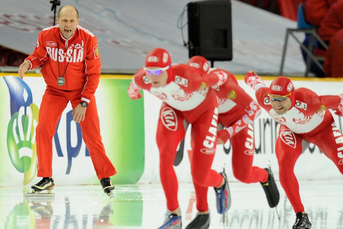 ИТАР-ТАСС / Алексей Филиппов📷Главный тренер сборной России по конькобежному спорту Константин Полтавец, 2011 год