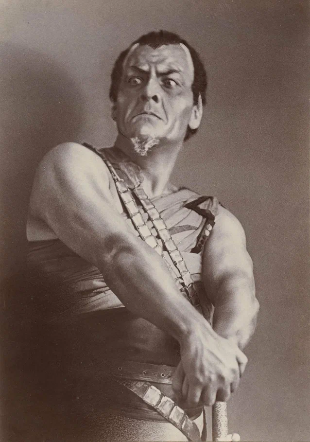 Бойто_ А. Оп. 'Мефистофель'. В роли Мефистофеля - Шаляпин Ф.И. Из фондов Музея музыки.