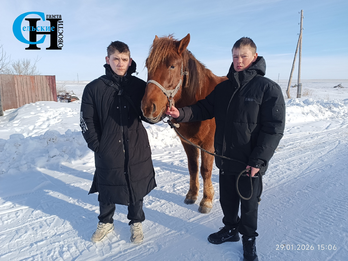 Артём и Эдуард. Фото: «Сельские новости» / предоставлено для публикации hornews.com