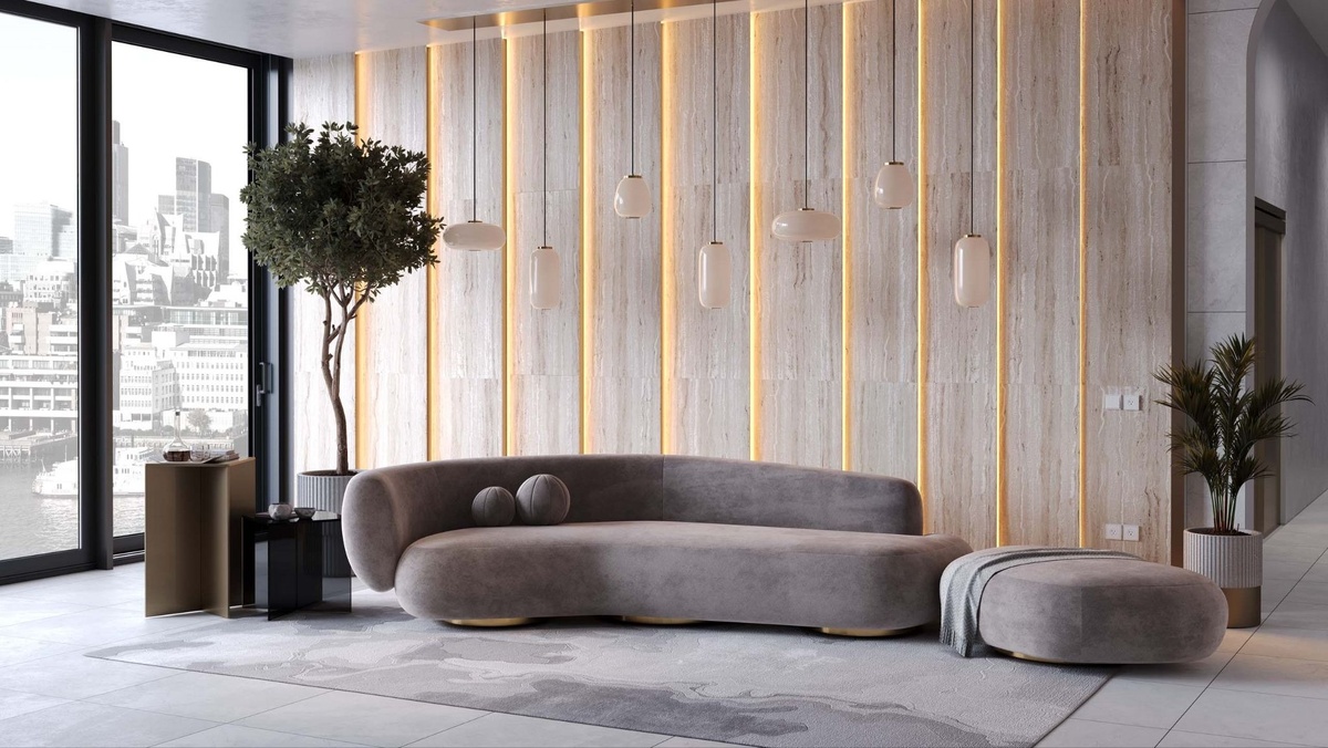 Премиальный керамогранит Ametis Exotica из капсулы Amber Illusion. Источник: Estima