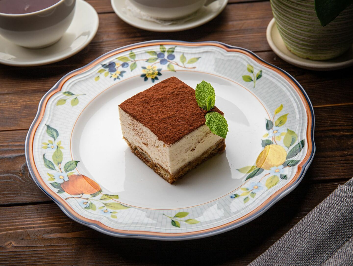 Классический тирамису в ресторане Villa Pasta на Пятницкой 26 в Москве