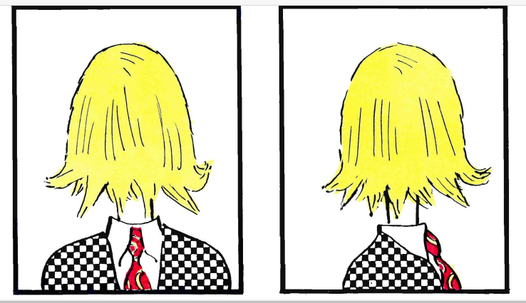 Художник В. Жаринов журнал "Крокодил" №28 1972
