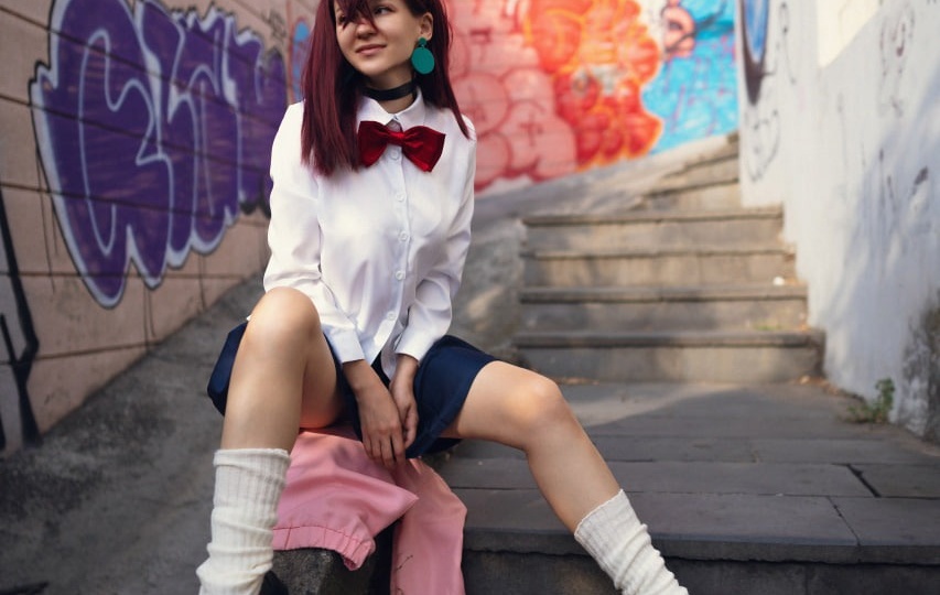 Дерзкая Момо Аясэ из «Дандадан» — косплей Lana Liss