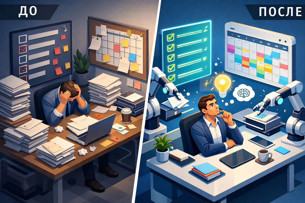 Автоматизация позволяет сосредоточить человеческие ресурсы на стратегических задачах