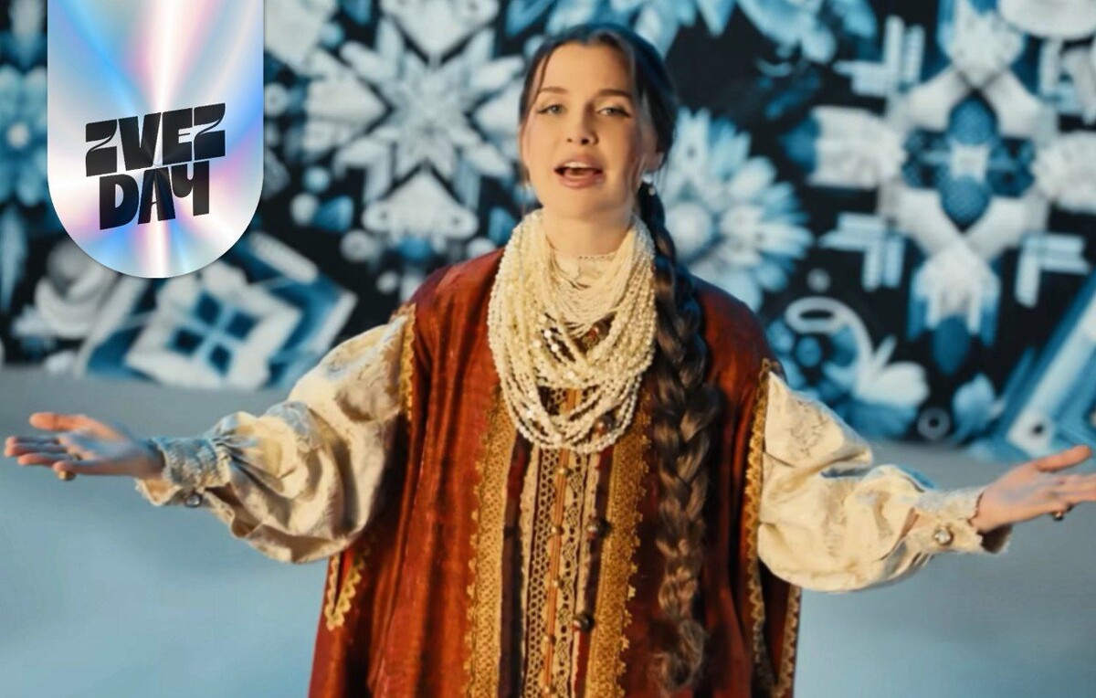 Кадр из клипа Татьяны Куртуковой на песню «Матушка».