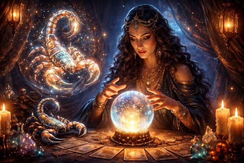 ♏Скорпионов ждет судьбоносный поворот, связанный с тайной, через 8 дней. Назад дороги не будет.