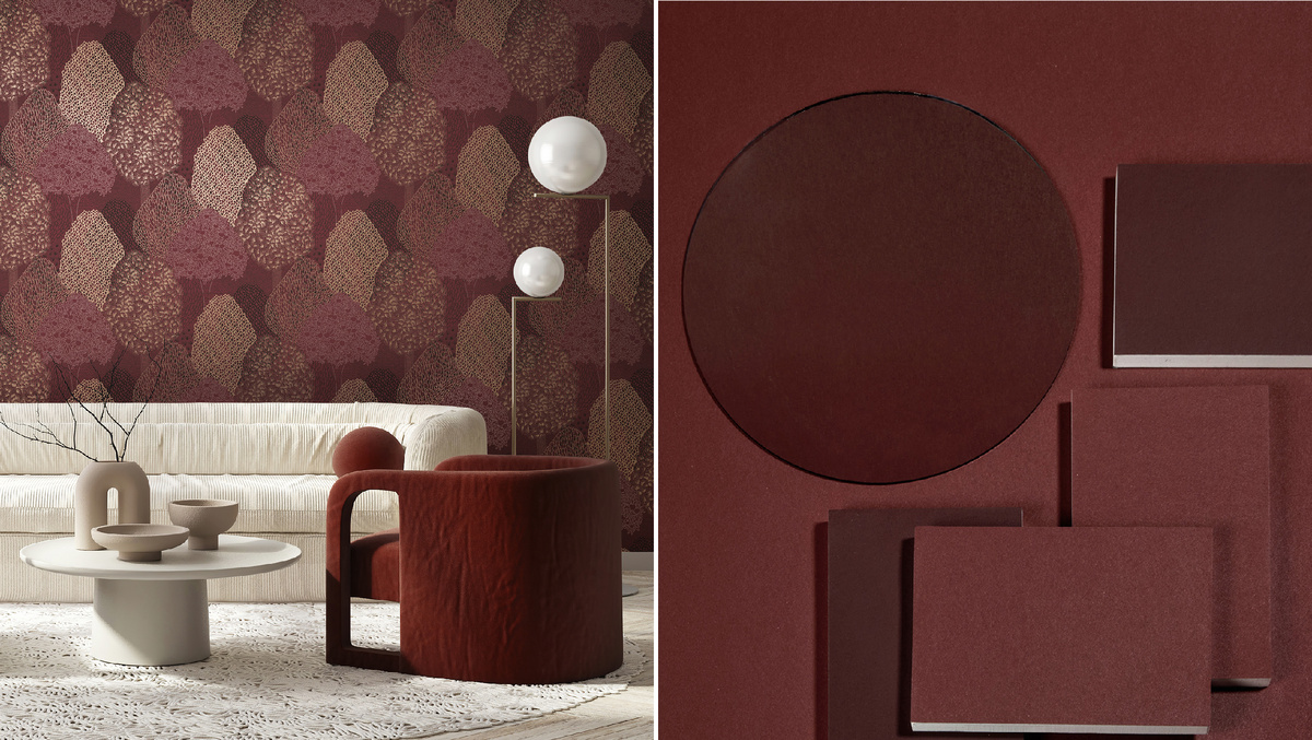 Обои LOYMINA Group в главном Цвете года 2026