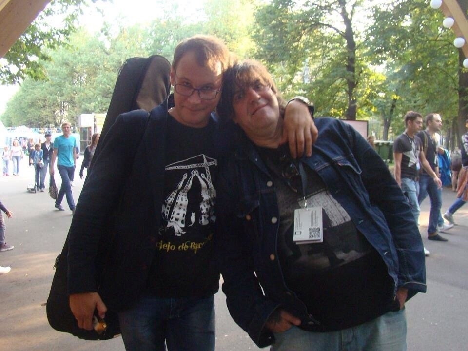 Стас Кондаков и Ник Кунцевич. Парк Сокольники, 2014 год