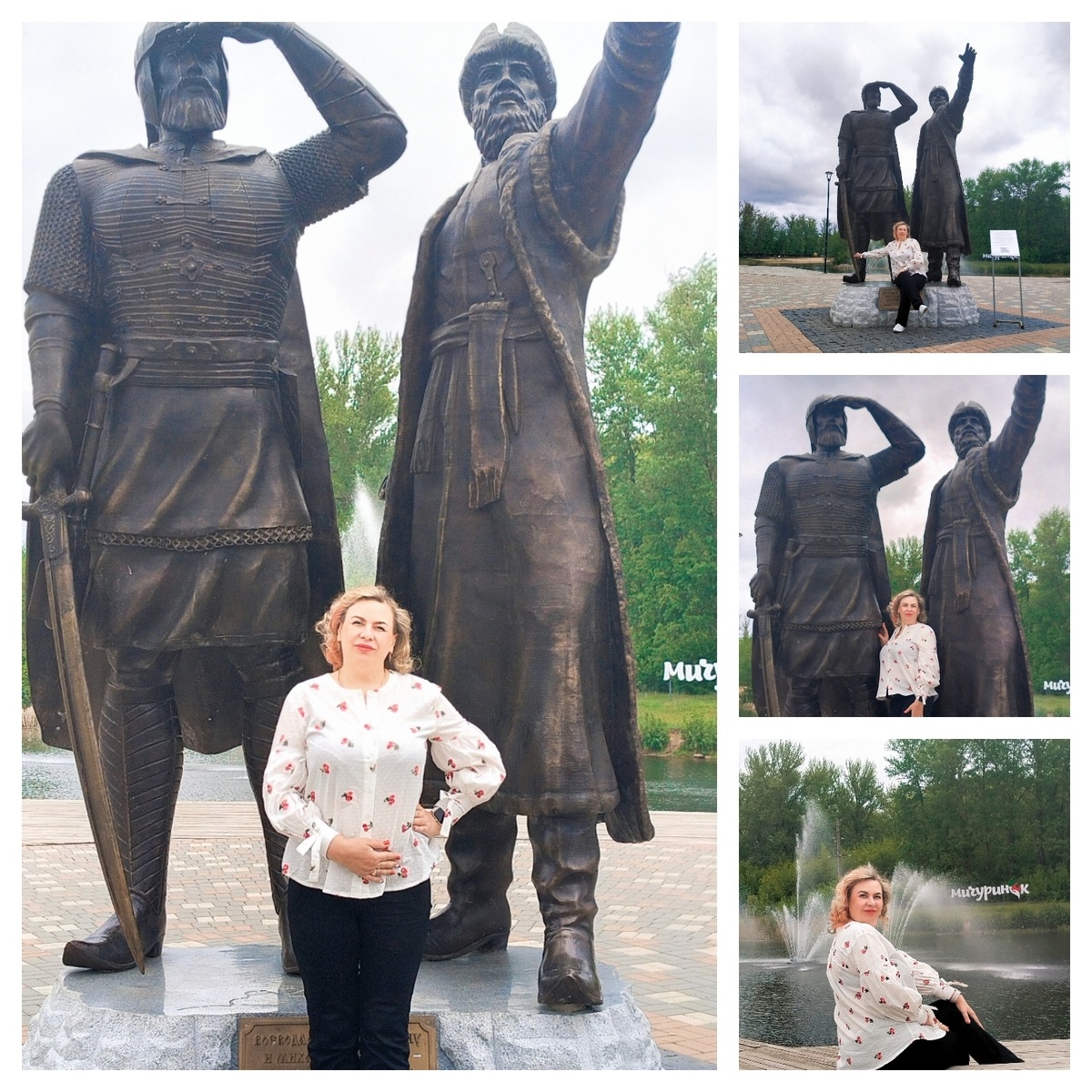 Памятник воеводам и другие достопримечательности набережной