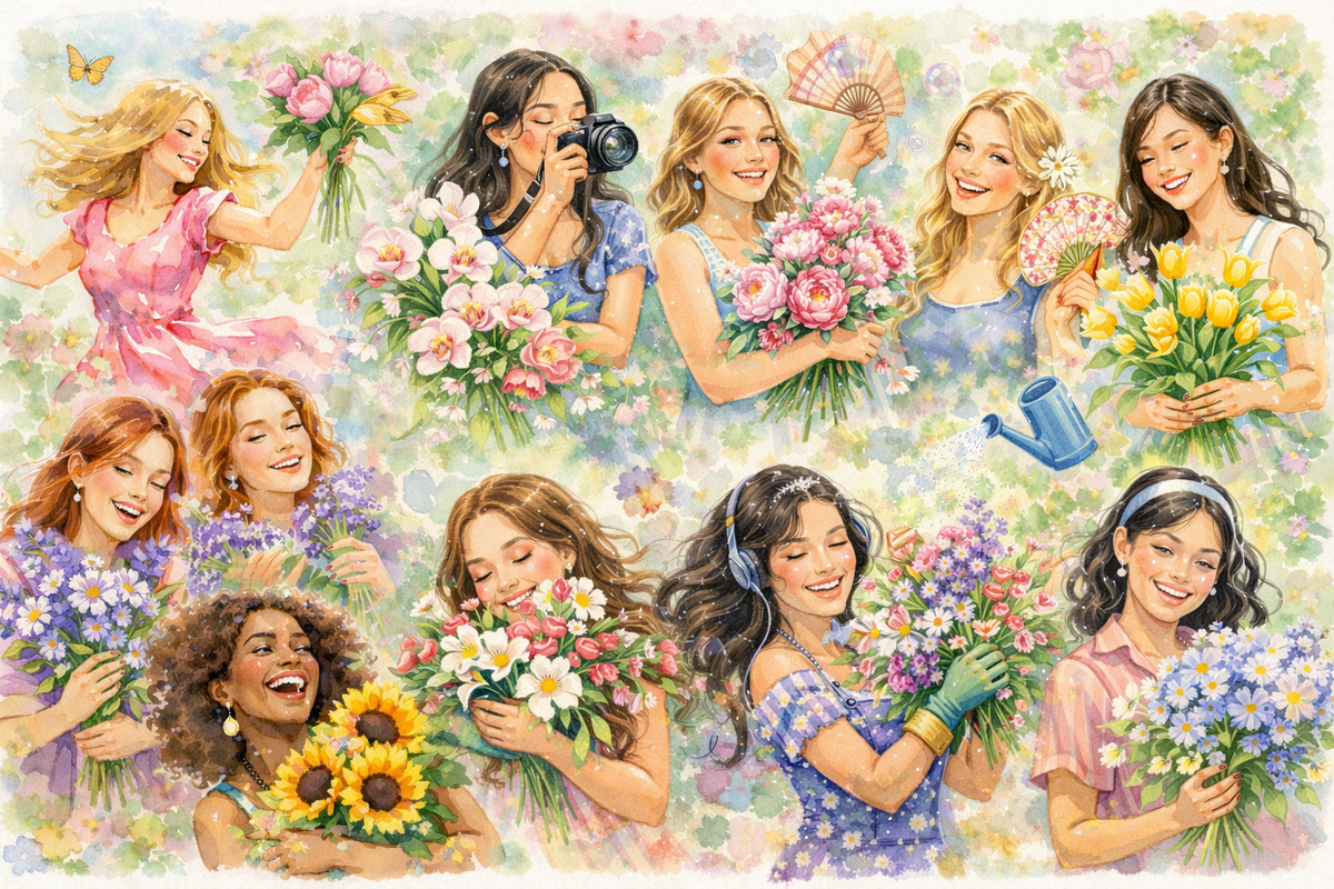 Цветочный букет — это не про цветы, а про то, что вы хотите ей сказать