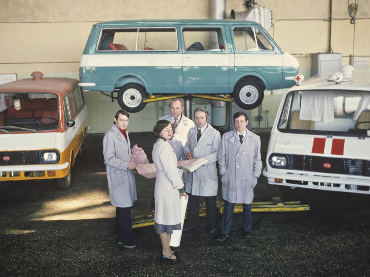    Рижская автобусная фабрика (РАФ) | © РИА Новости / Владимир Богатырев