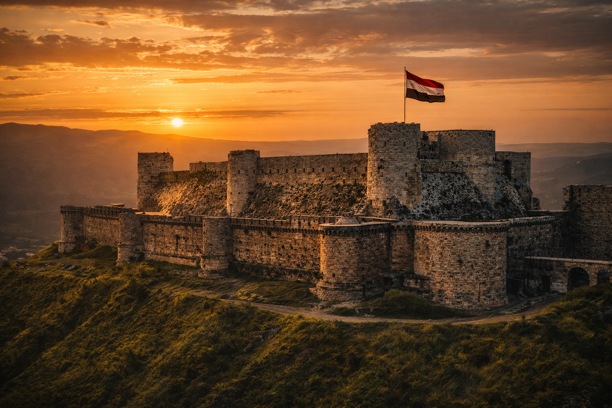 Крак-де-Шевалье. Замок, который видели Ричард Львиное Сердце и современные танки. Он выстоял. И вы выстоите.