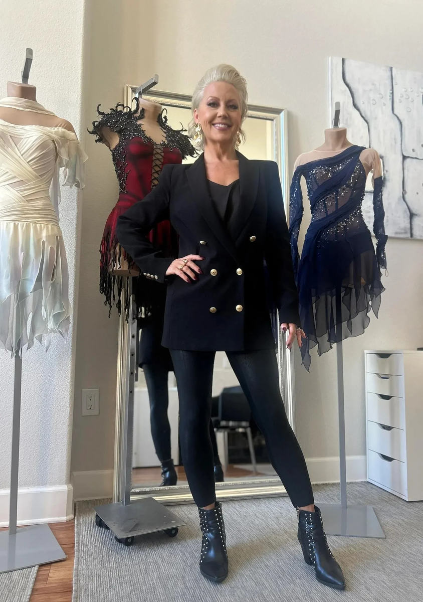 Среди клиентов дизайнера из Лос-Анджелеса Лизы Маккиннон есть Лю, а также действующая чемпионка США Эмбер Гленн (Фото Ian Fischer)