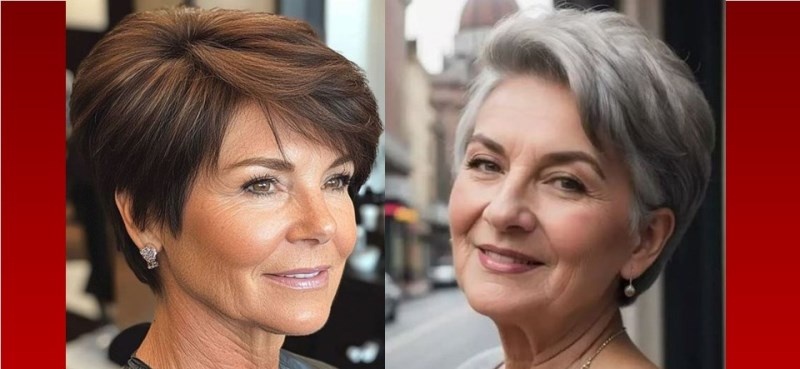 Седина и крашеные волосы