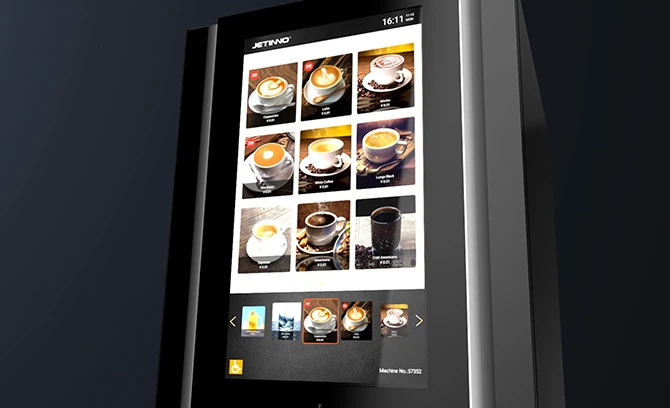 Сенсорный экран аппарата вендингового для горячих напитков JETINNO JL220