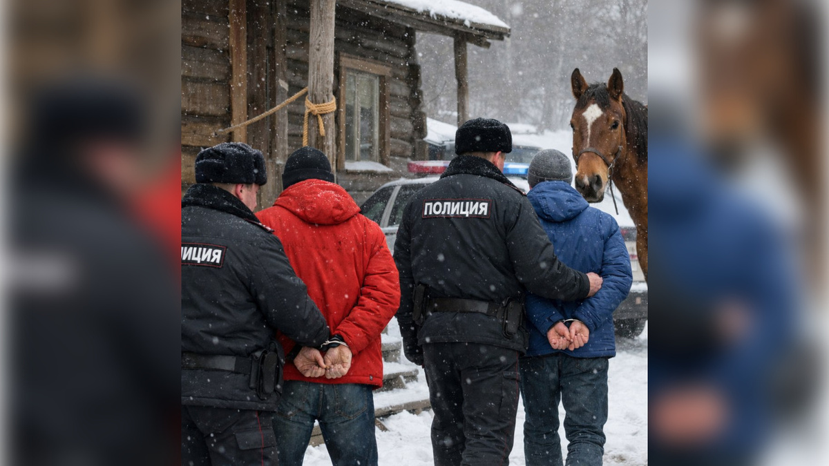    У курских конокрадов случился криминальный курьез