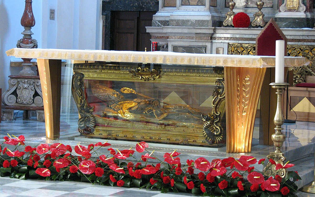 Freakit / Wikipedia Commons📷Мощи святого Валентина в Терни, Италия