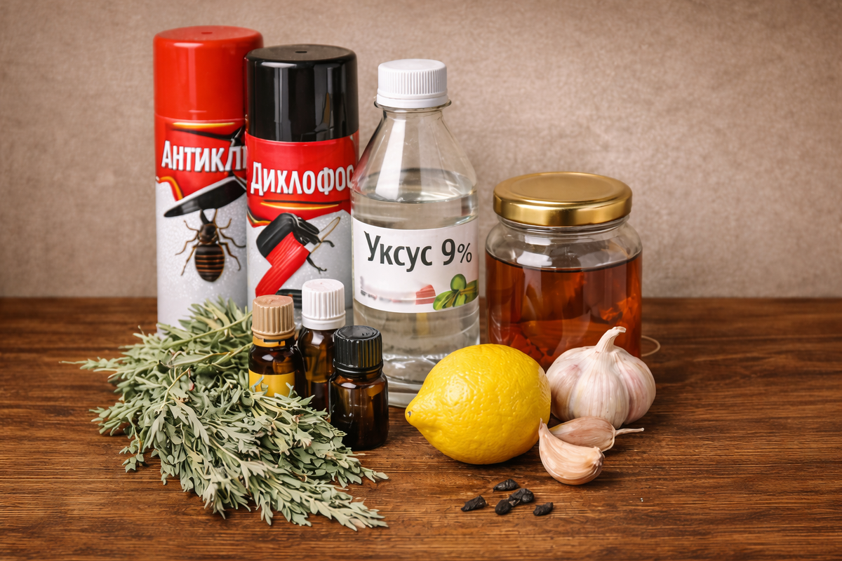 "народные средства" от клопов