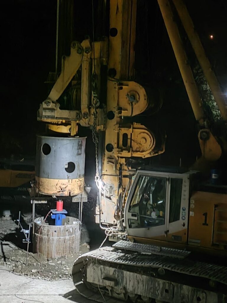 Испытание грунтов штампом