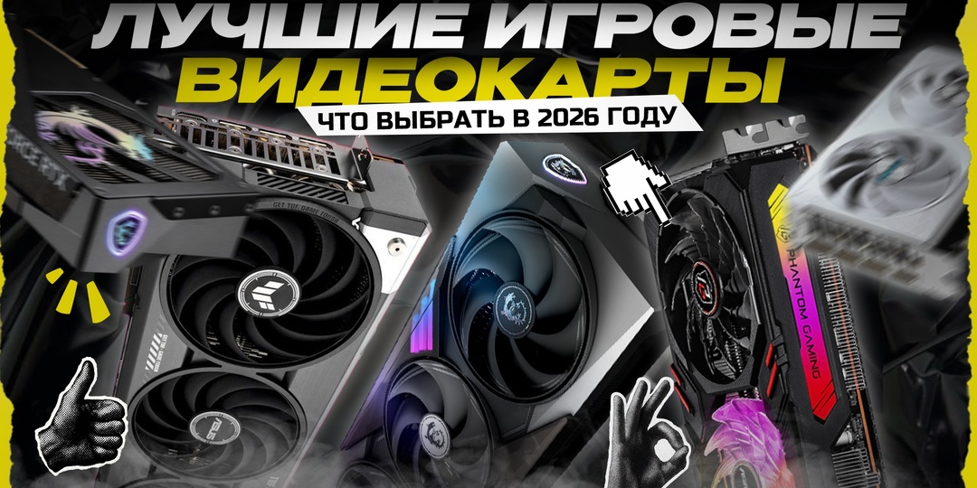 🎮 Лучшие бюджетные видеокарты 2026 года: рейтинг для российских геймеров