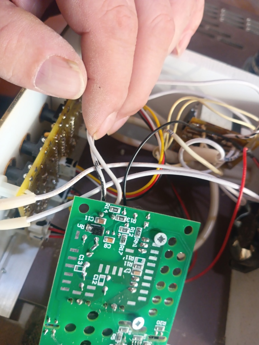 В процессе ремонта