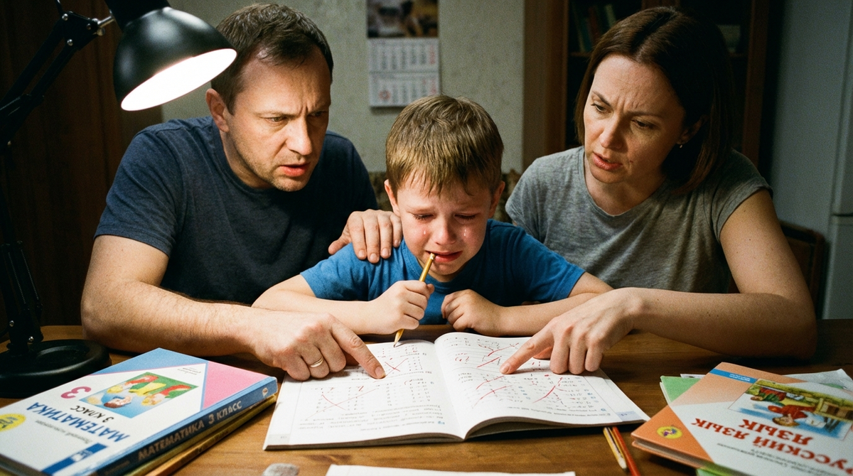 Нужно ли помогать ребенку делать домашку