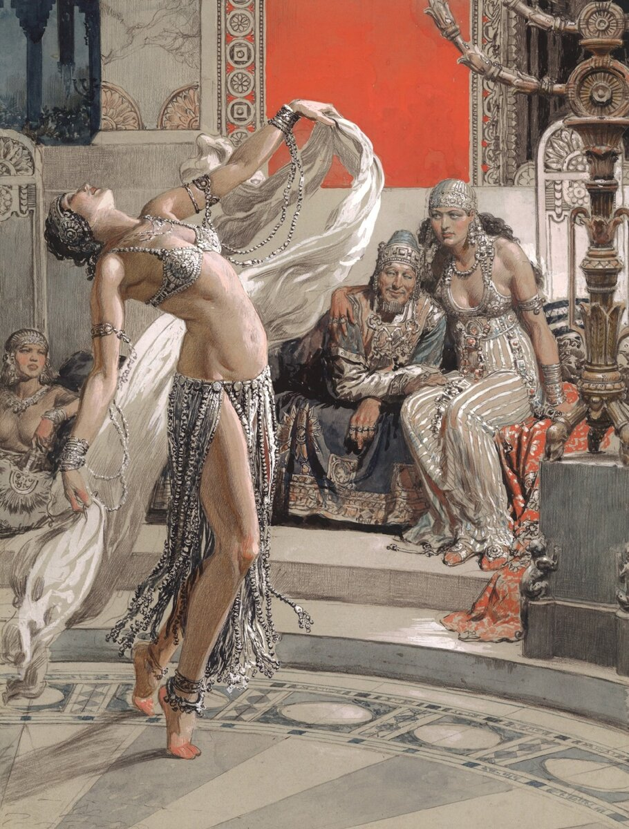 / Фортунино Матания Dance of Salomé, 1910's / Танец Саломеи, 1910