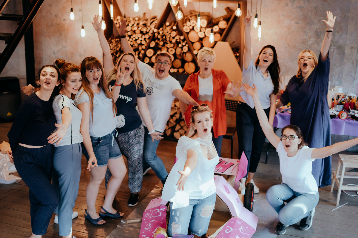 Тимбилдинг для женского коллектива. Alexgrim