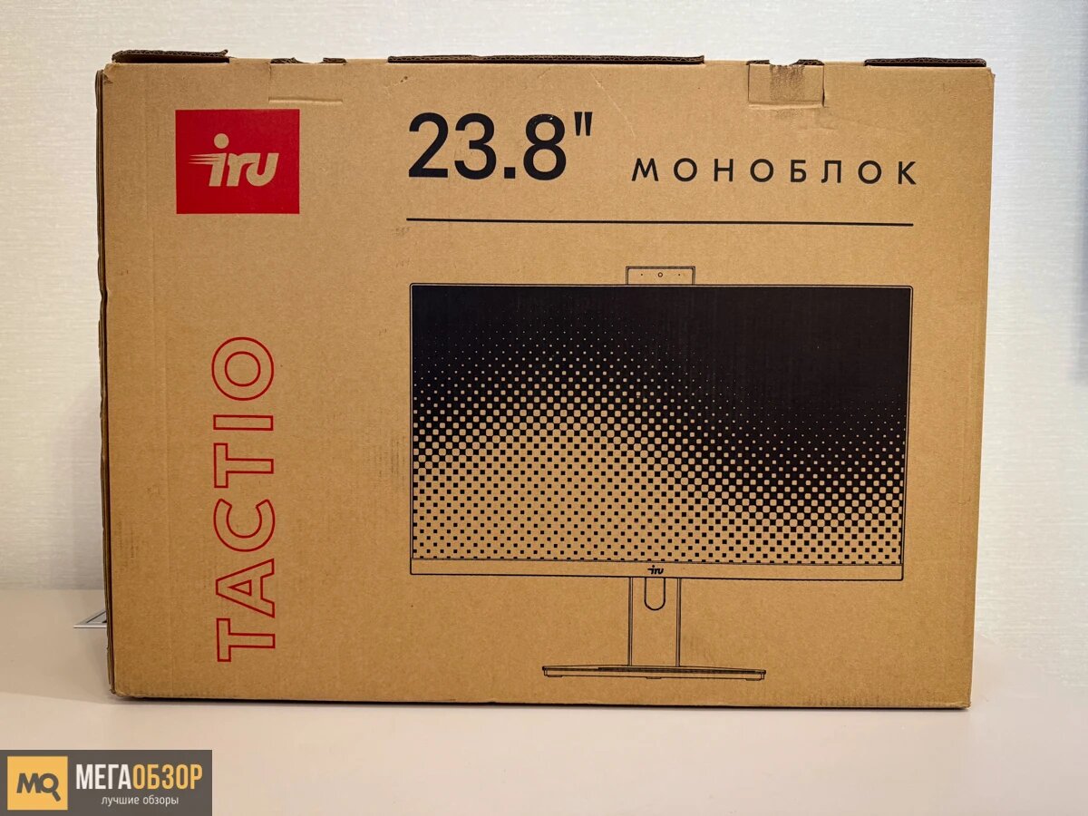    iRU Tactio 23.8 обзор, тесты и опыт эксплуатации моноблока для учебы и работы MegaObzor.com