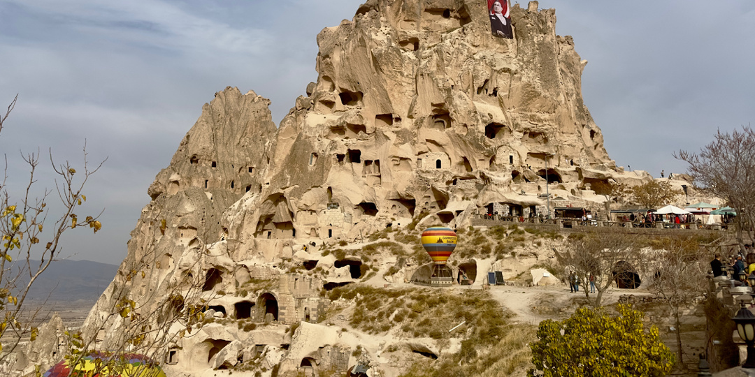 Крепость Учхисар в Каппадокии