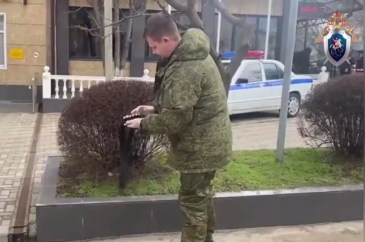    СКР показал оперативные кадры с территории анапского техникума