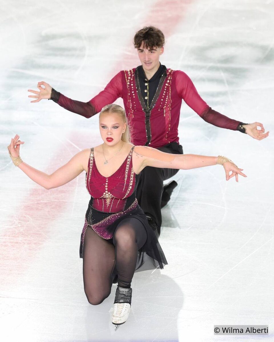 Анна и Антонин на внутренних стартах во Франции,  август 2025