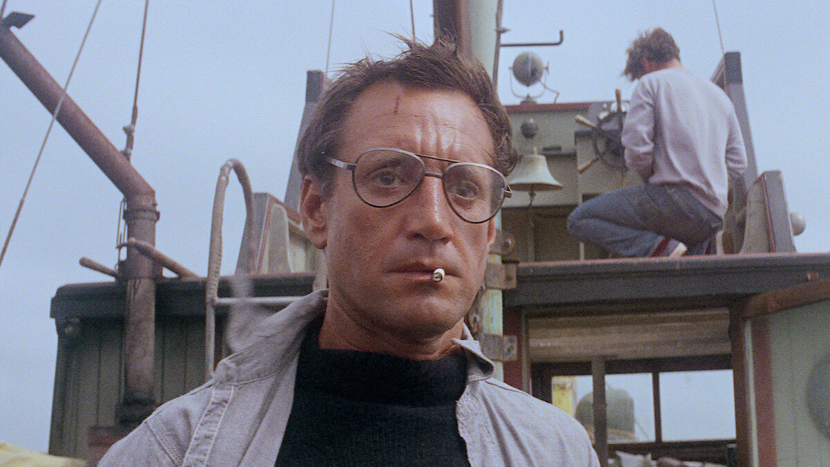 Кадр из фильма: Челюсти.