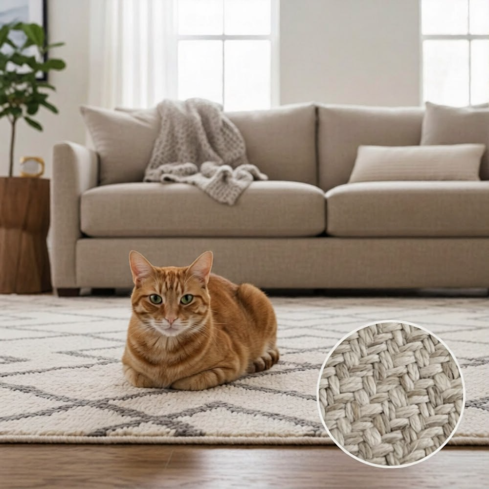 ковер и кот