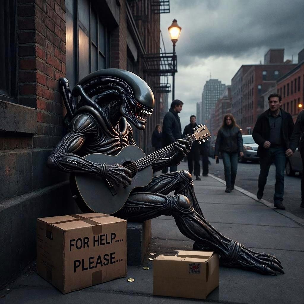 "I'm an alien, I'm a little alien!"