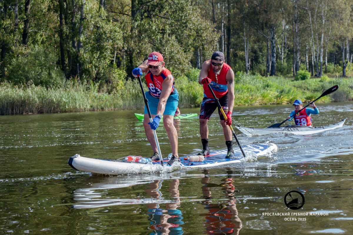 Ярославский гребной марафон (33км), река Которосль, 14.09.2025