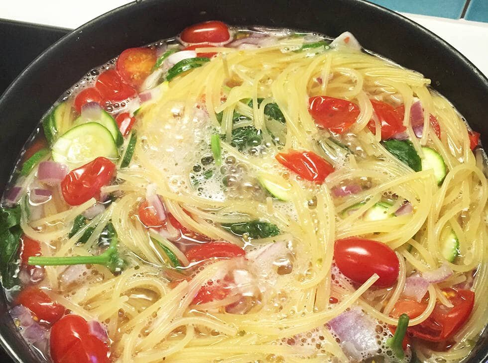 Лапша из кабачков