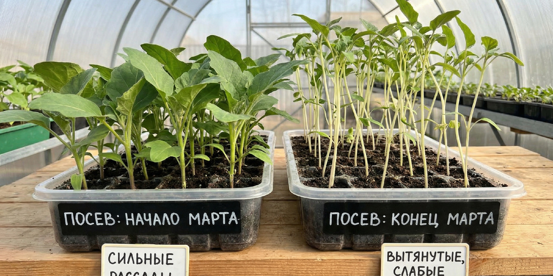 Посеяла баклажаны в феврале — и почти осталась без урожая