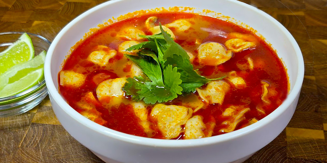 Похмельные Том Ям пельмени! Острый суп для бодрого утра! Вкусно, дешево, просто! Спаситель утра!