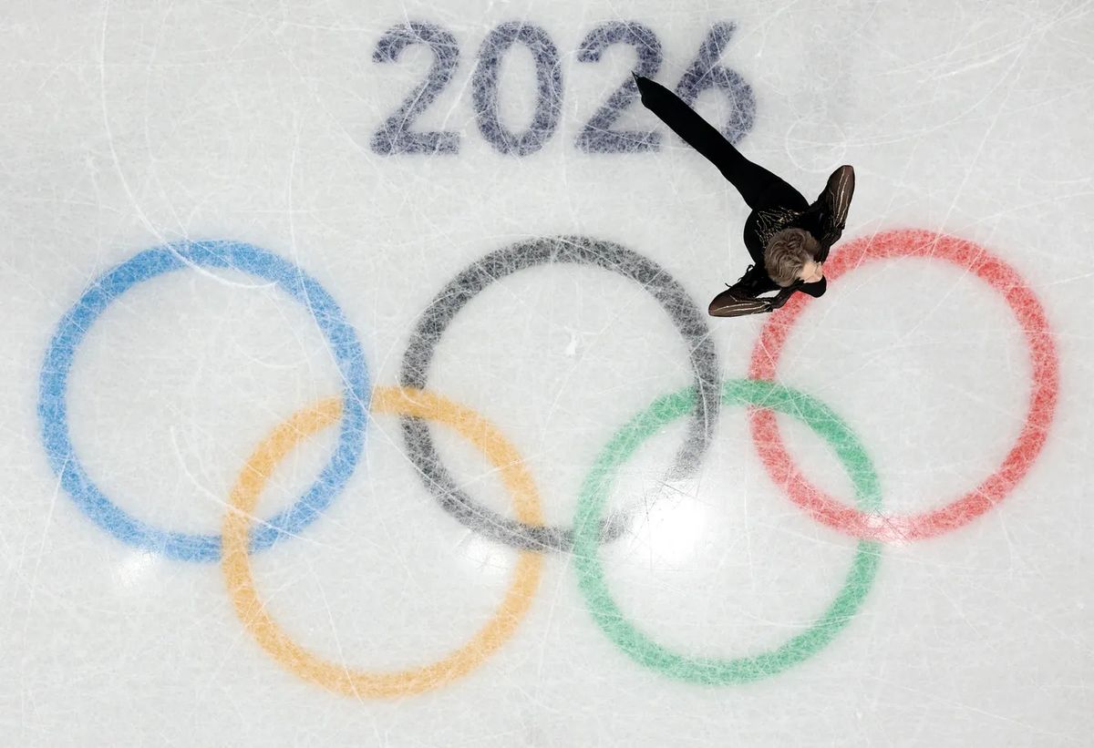 Произвольная программа Ильи Малинина в командном турнире на Олимпиаде, 8 февраля 2026 года