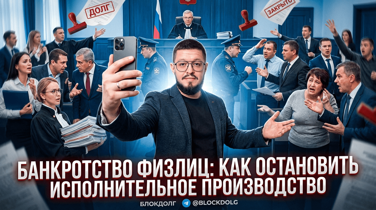    Процедура банкротства является законным основанием для прекращения исполнительного производства. Максим