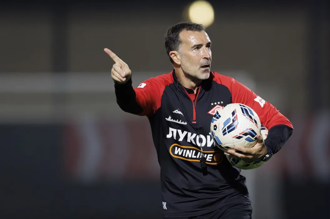 Главный тренер московского "Спартака" испанец Хуан Карседо. Фото из интернета.