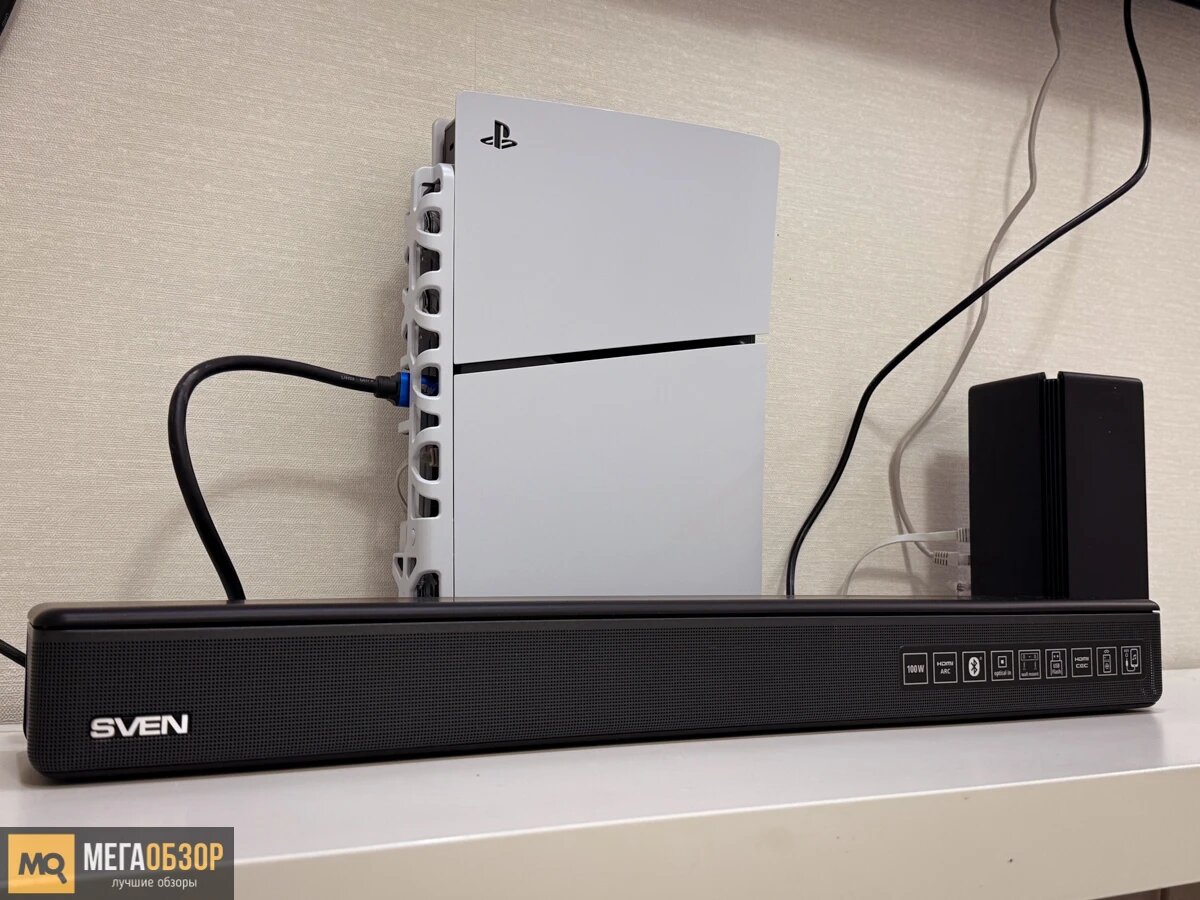   Обзор SVEN SB-2065. Доступный 100 Вт саундбар с HDMI ARC MegaObzor.com