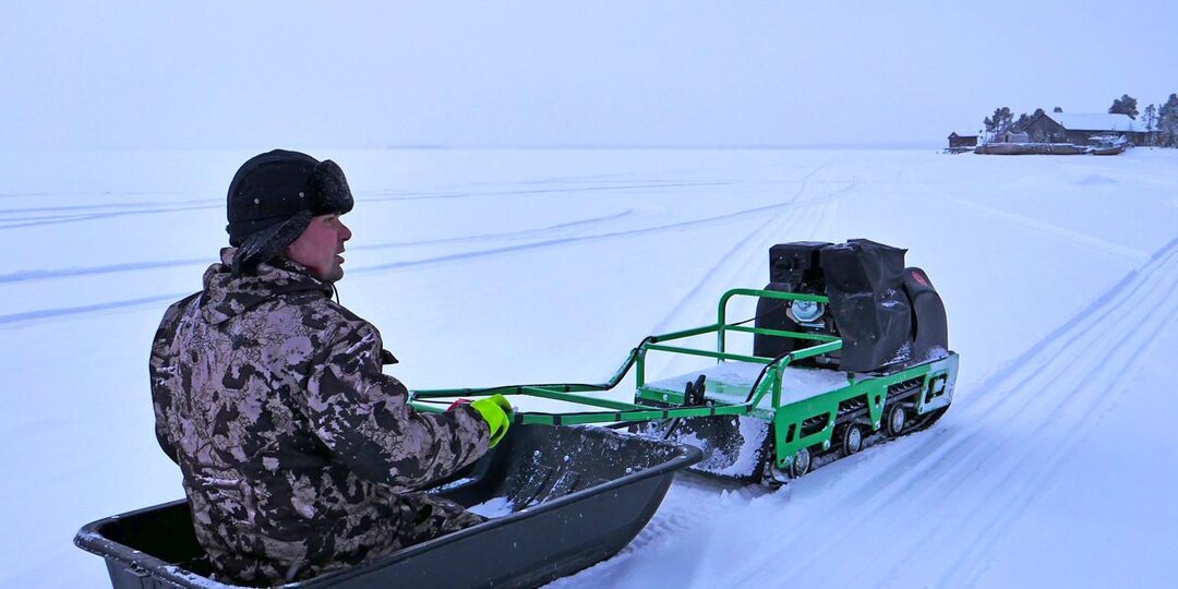 Зимняя рыбалка.